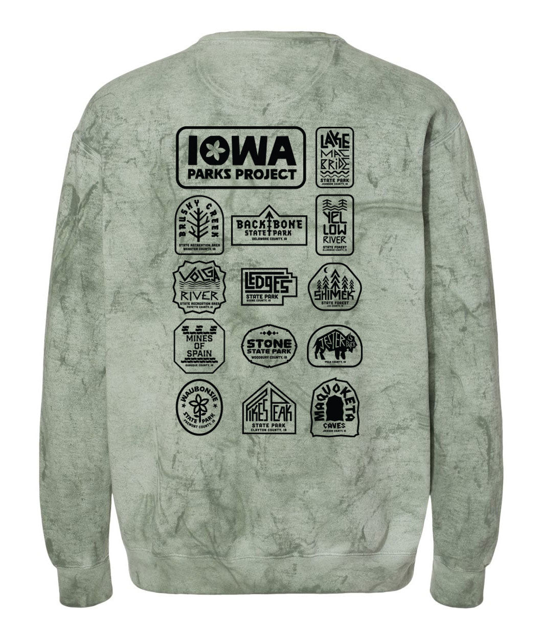 Iowa Parks | Color Blast Crew | Unisex
