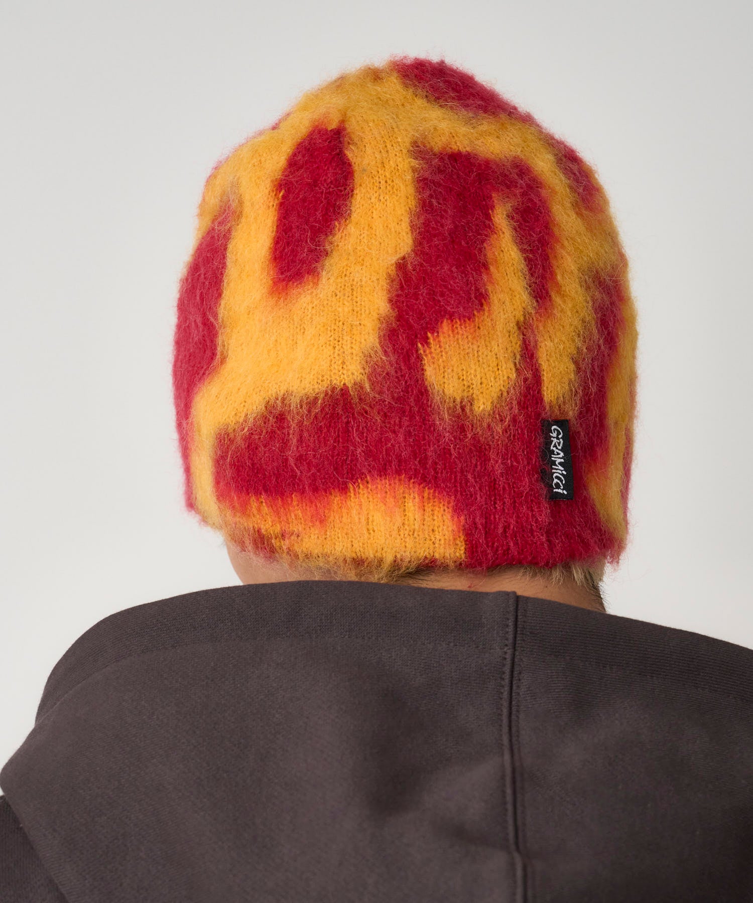 Mohair Burly Runningman Beanie
