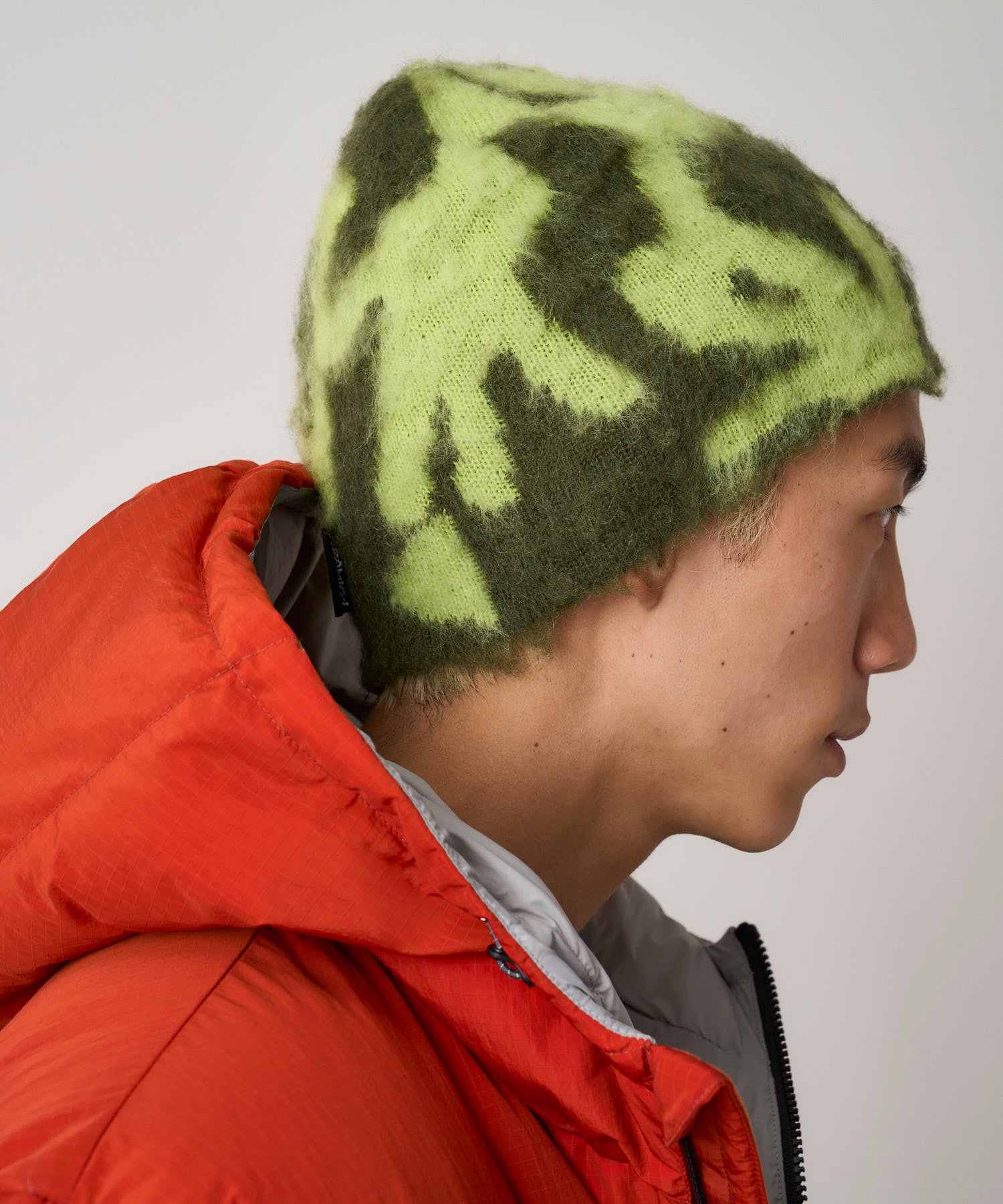 Mohair Burly Runningman Beanie