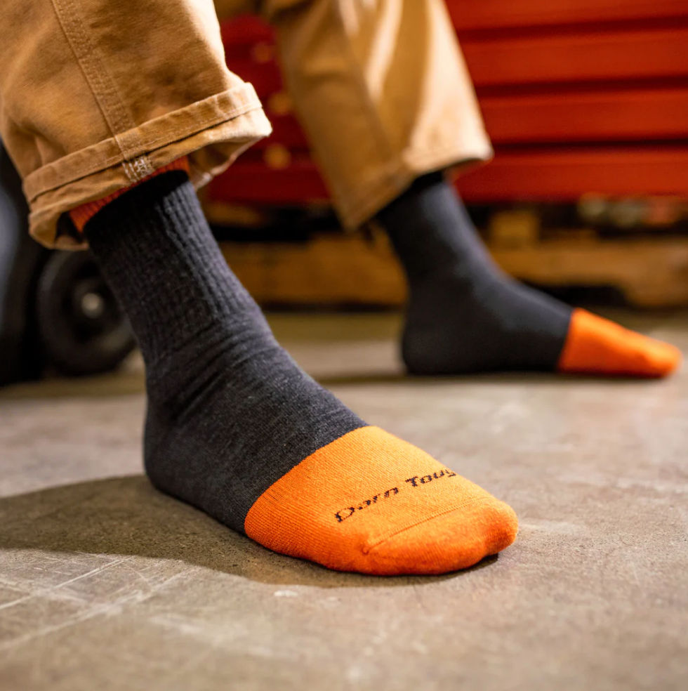 Men's | Steely Micro Crew Midweight Work Sock W/Cushion