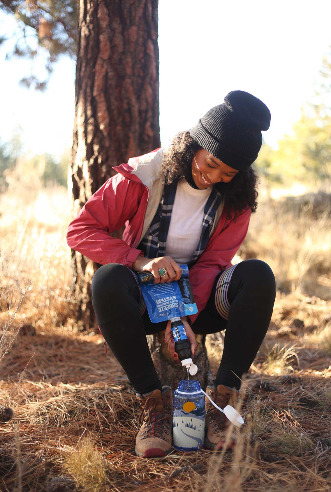 SQUEEZE WATER FILTRATION SYSTEM