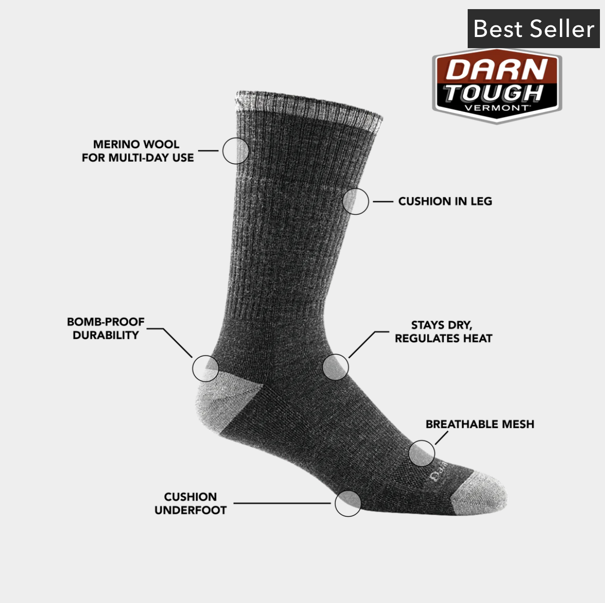 Men's | John Henry Boot Midweight Work Sock