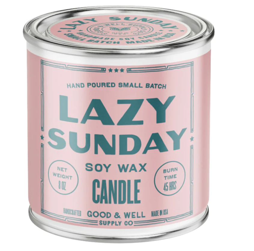 Lazy Sunday Candle
