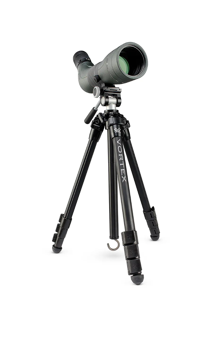 Mountain Pass™ Aluminum Tripod + Pan Head