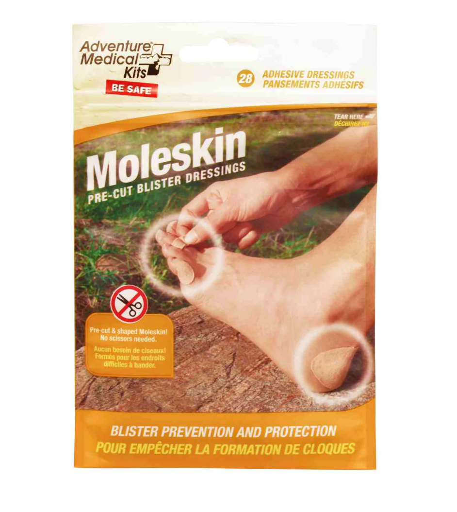 Moleskin Pre-Cut and Shaped