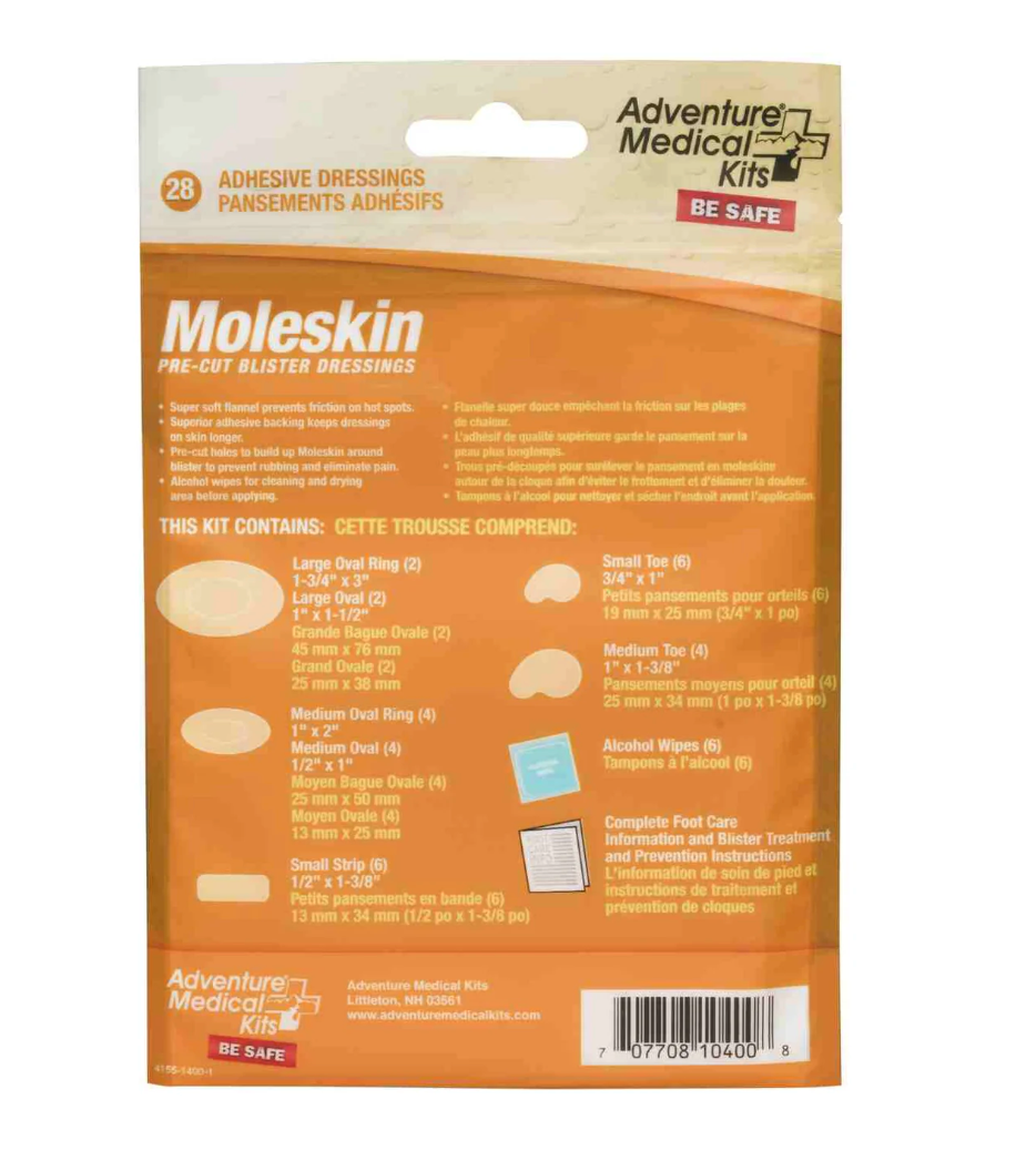 Moleskin Pre-Cut and Shaped