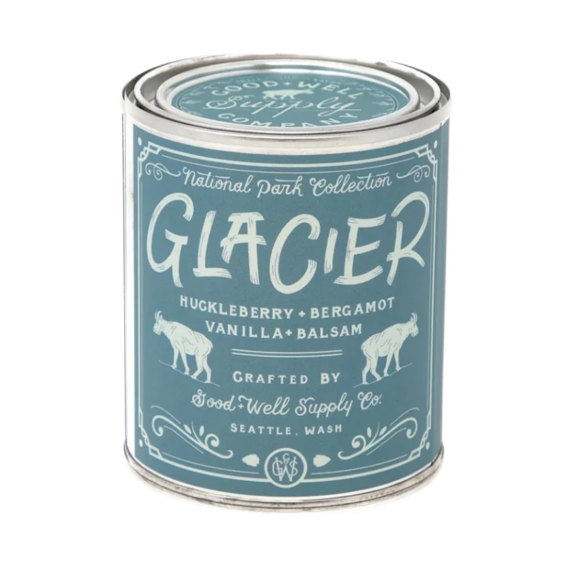 Glacier National Park Candle