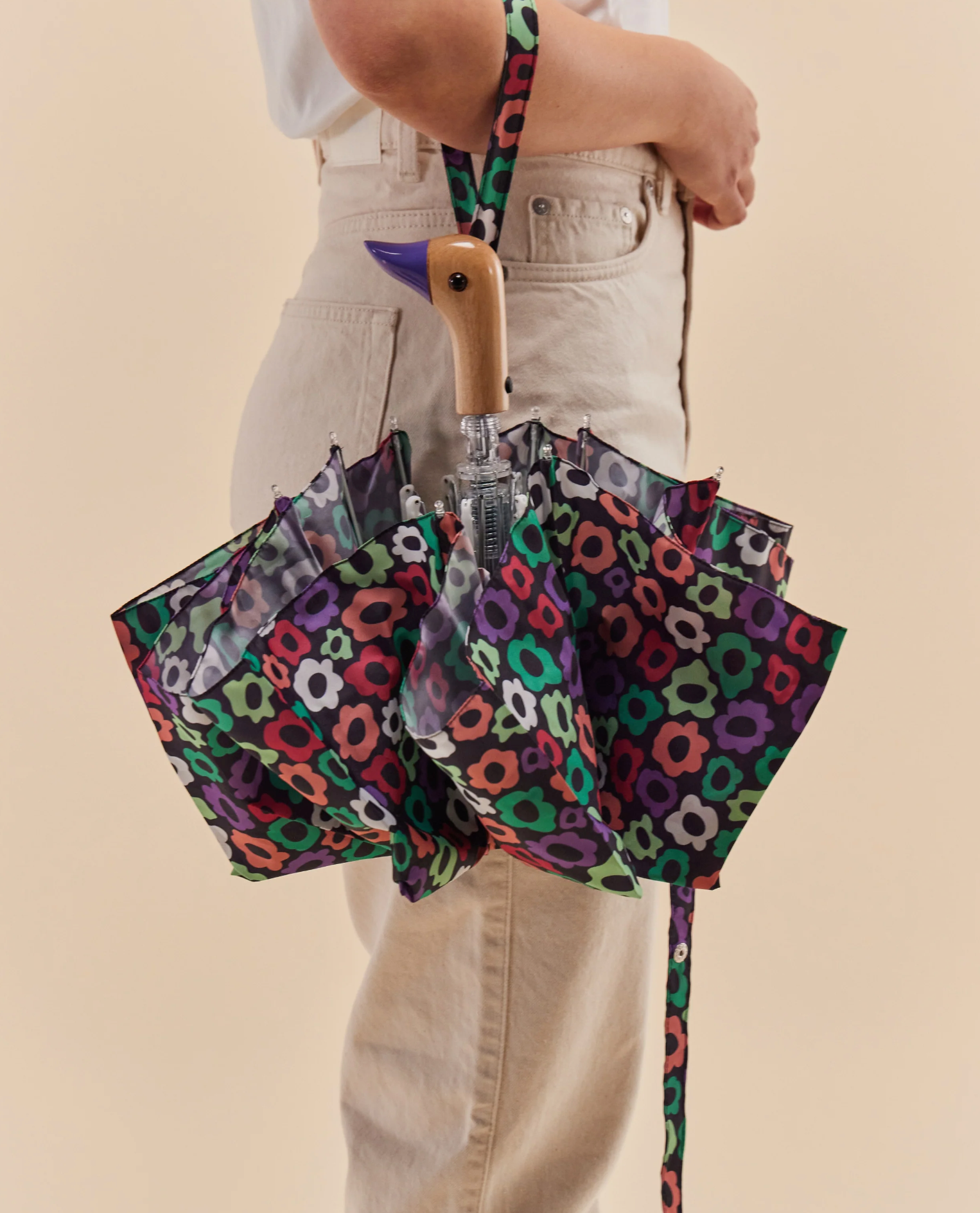 Compact Duck Umbrella | Multiple Colors