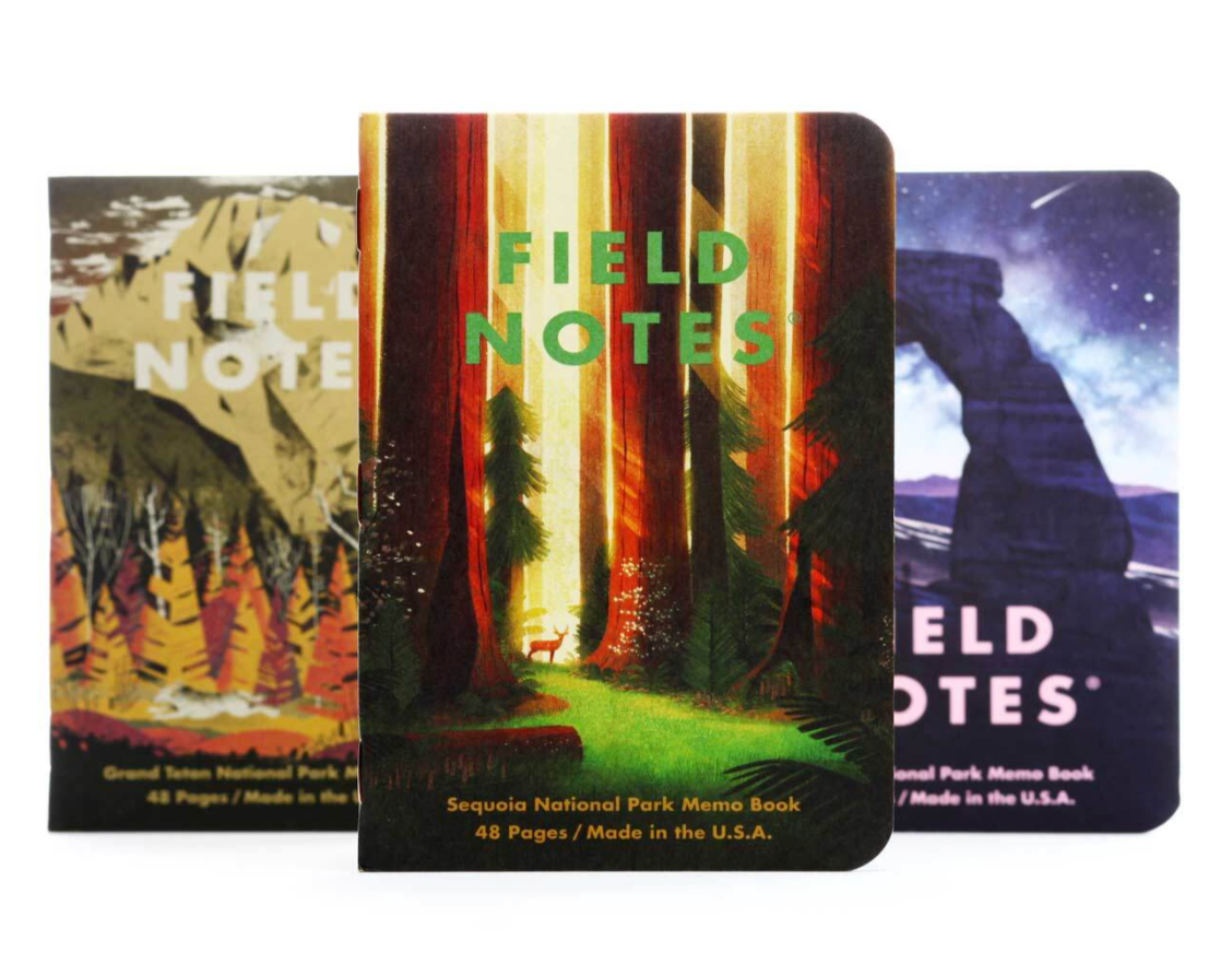 National Park Memo Book | 48 Pages | 3-Pack