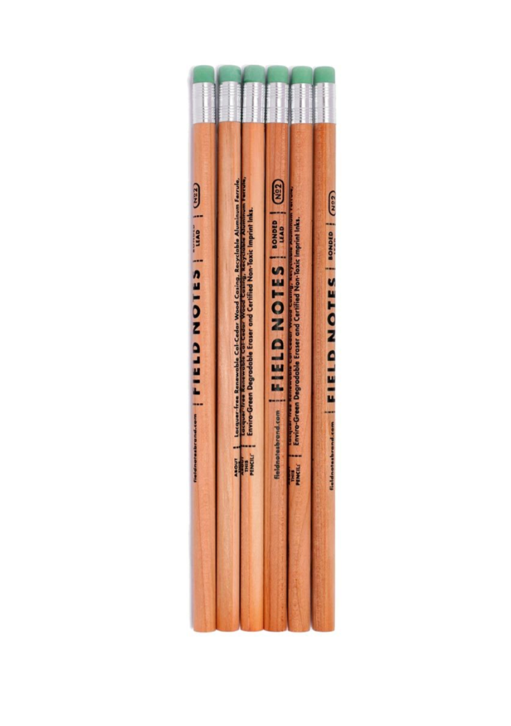 No. 2 Woodgrain Pencil / 6 Pack