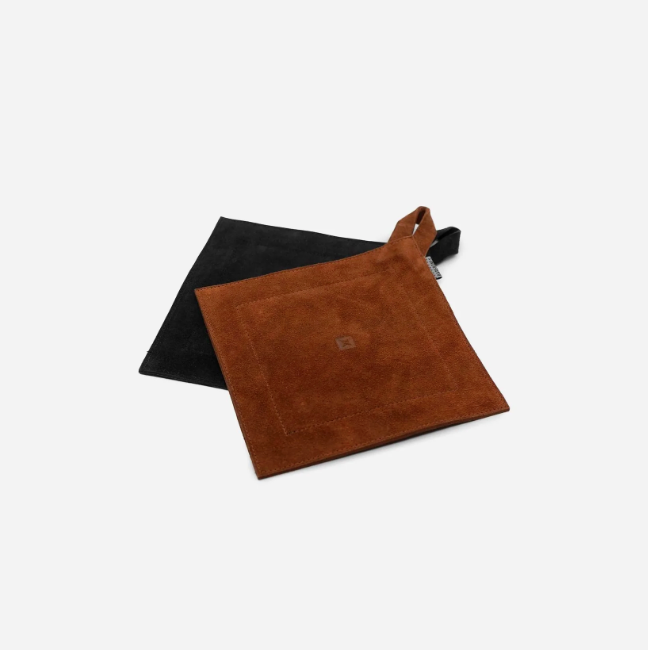 Suede Leather Hot Pad