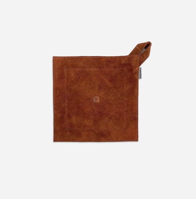 Suede Leather Hot Pad