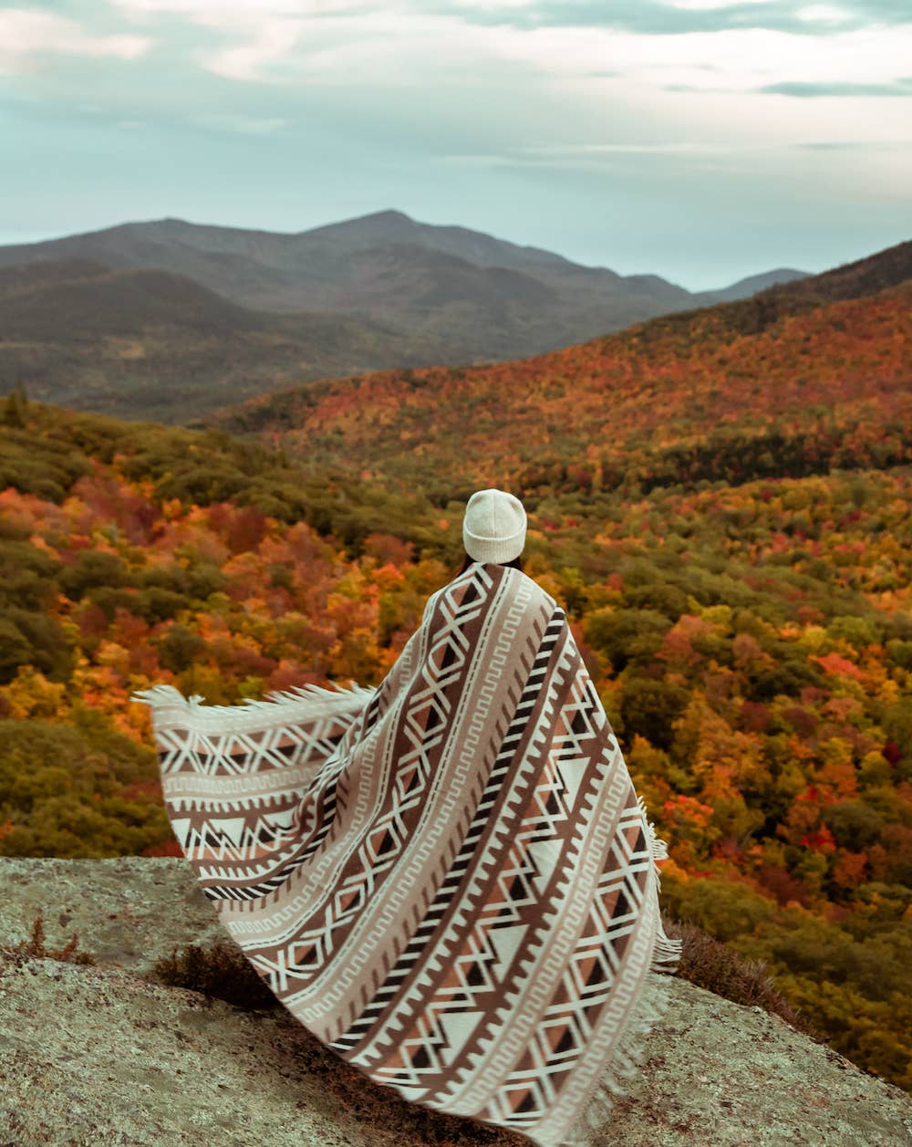 Ridgeline Andes Recycled Wool Throw Blanket