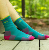 Womens | Coolmax® Hiker Micro Crew Midweight Hiking Sock W/Cushion