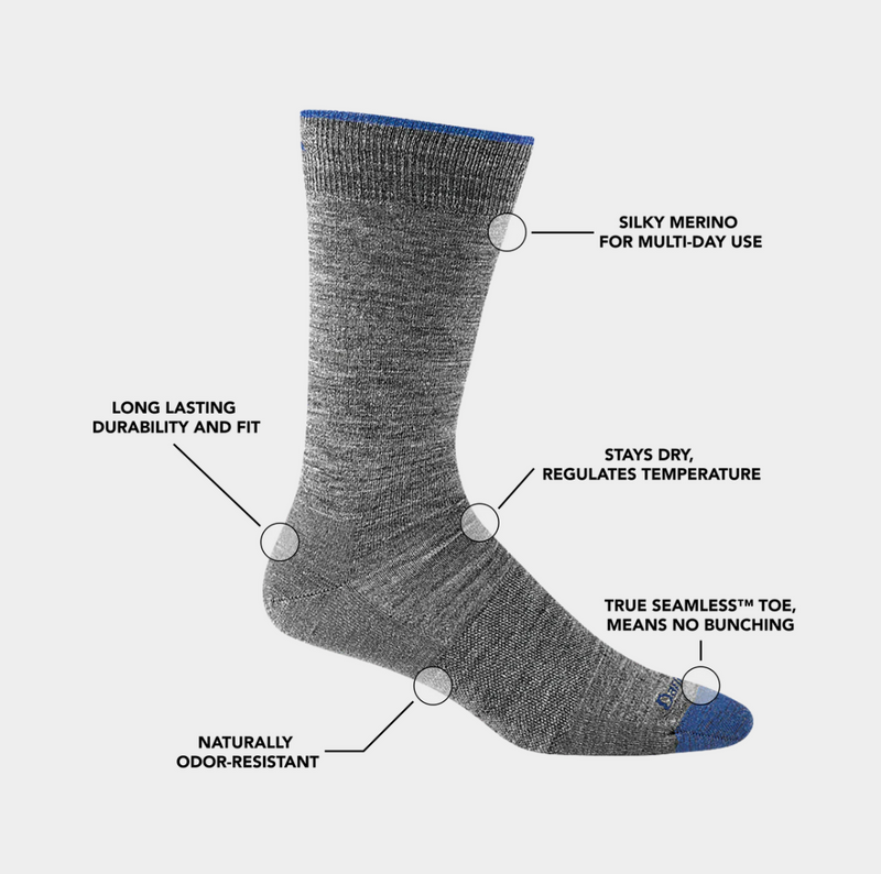 Men's | Solid Crew Lightweight Lifestyle Sock