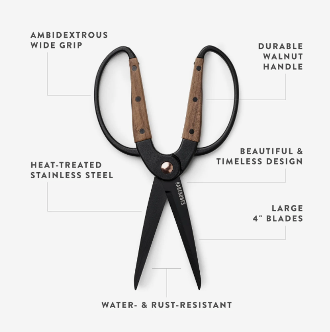 Walnut Garden Scissors