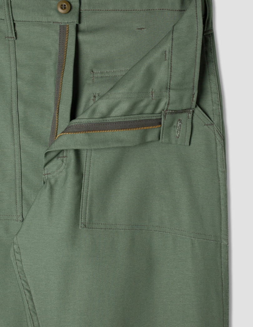 OG LOOSE FATIGUE (OLIVE SATEEN 8.5OZ)