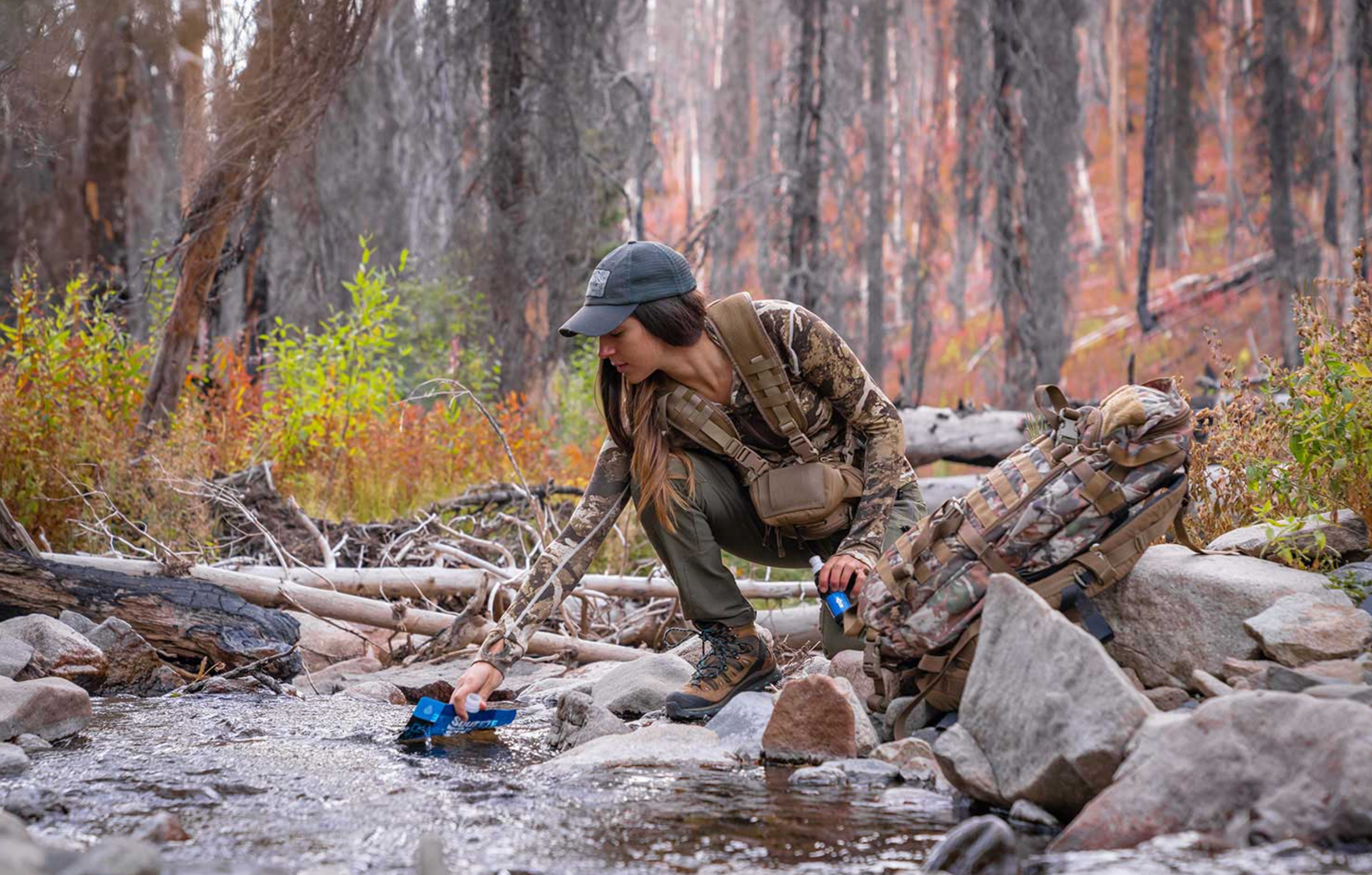 SQUEEZE WATER FILTRATION SYSTEM