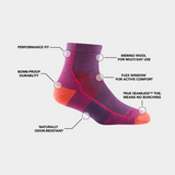 Women's | Hiker Quarter Midweight Hiking Sock