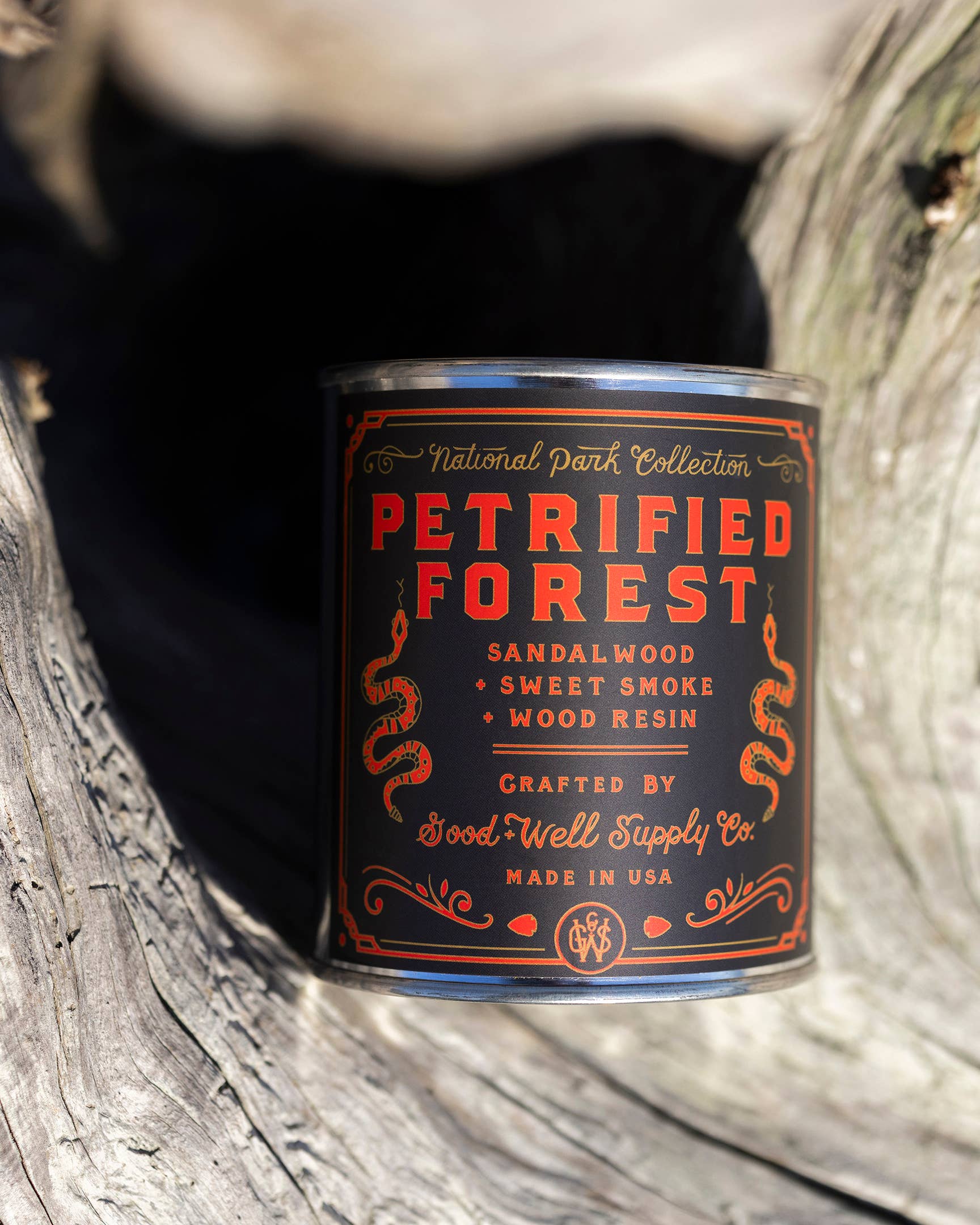 Petrified Forest National Park Candle