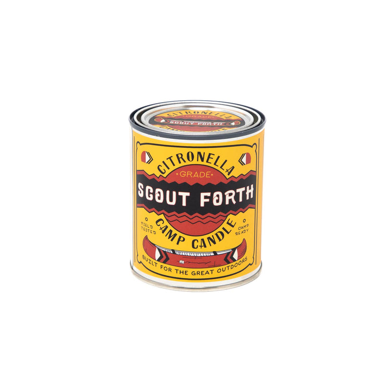 Scout Forth Citronella Camp Candle