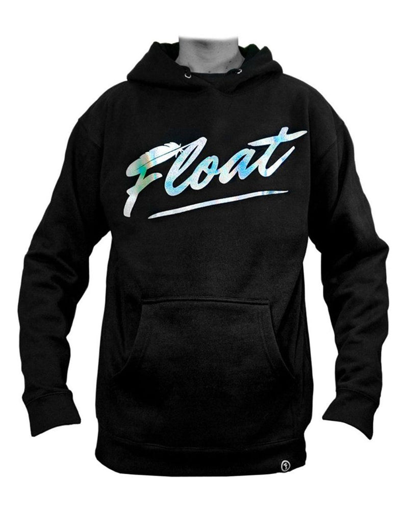 Holographic Feather Float Hoodie | Unisex