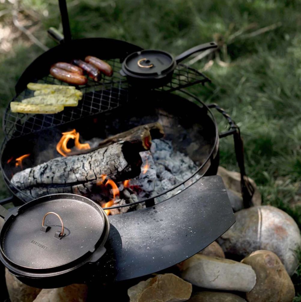 Cowboy Fire Pit Side Table - 30"