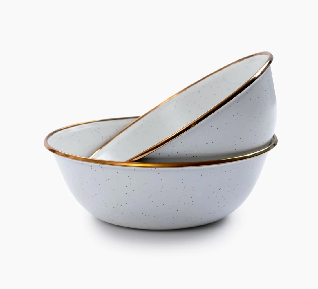 Enamel Bowl Set