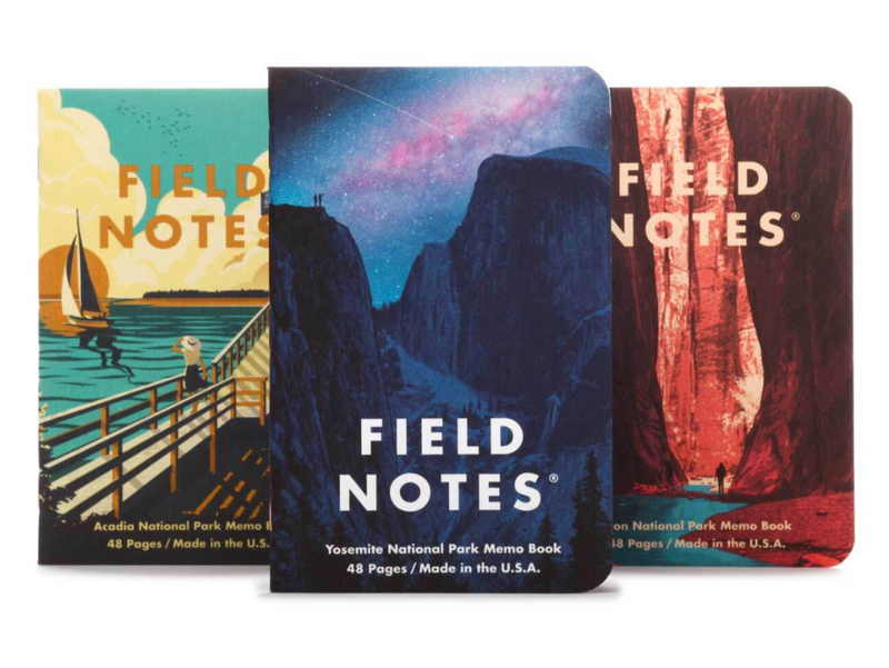 National Park Memo Book | 48 Pages | 3-Pack