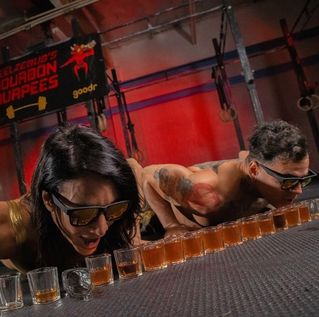 Beelzebub's Bourbon Burpees